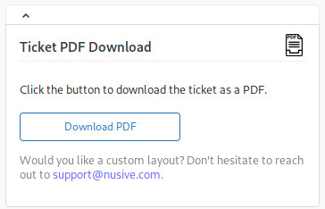 PDF Export application